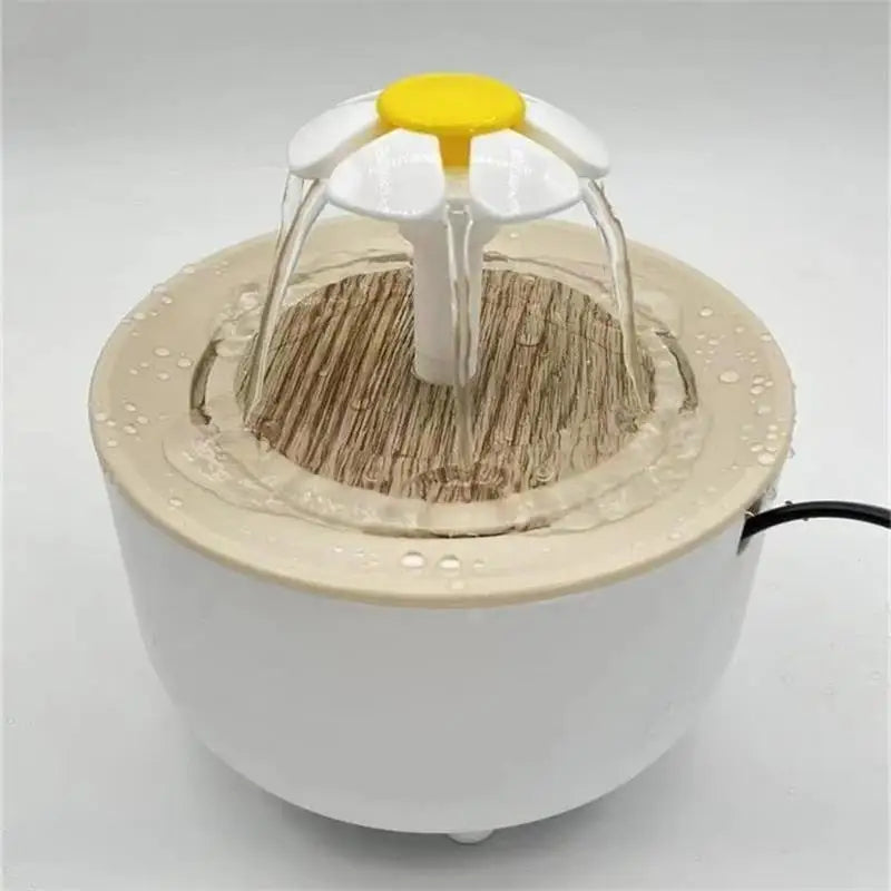 Automatic Pet Water Fountain – 1200ml Quiet USB Electric Dispenser with Circulating Filter for Cats and Small Pets