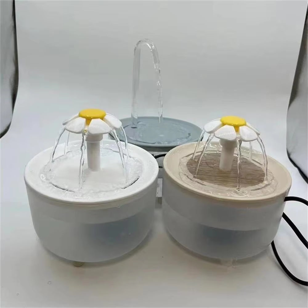 Automatic Pet Water Fountain – 1200ml Quiet USB Electric Dispenser with Circulating Filter for Cats and Small Pets