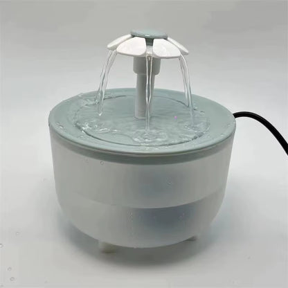 Automatic Pet Water Fountain – 1200ml Quiet USB Electric Dispenser with Circulating Filter for Cats and Small Pets