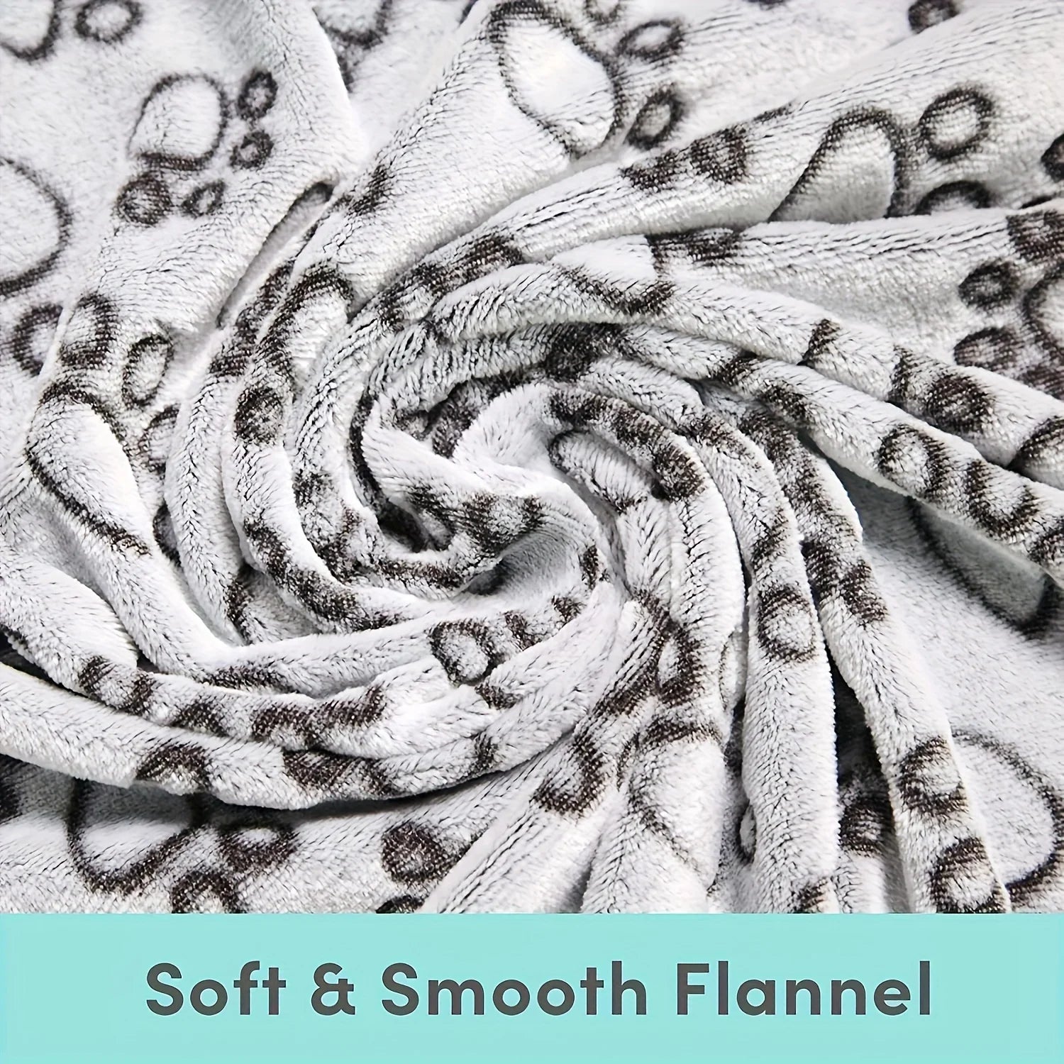 Premium Soft & Fluffy Pet Blanket – Warm, Cozy & Adorably Designed Mat for Cats and Dogs