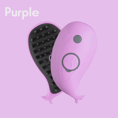 3-in-1 Electric Pet Grooming Brush – Steam Spray Comb for Cats and Dogs, Hair Removal & Massage
