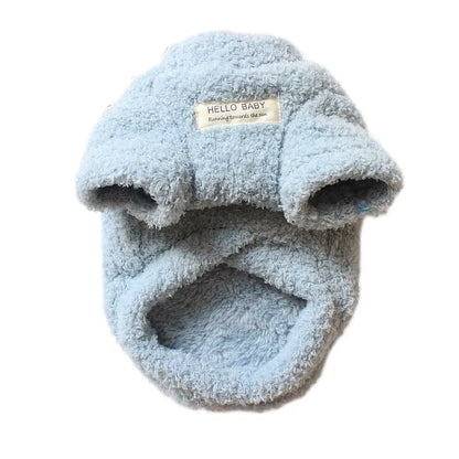 Winter Plush Dog Sweater – Soft, Warm Jacket for Small & Medium Dogs and Cats | Cozy Pet Coat for Chihuahua, Teddy & More